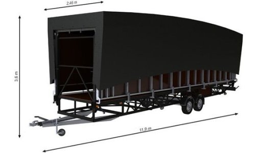 Trailerbühne R80 geschlossen